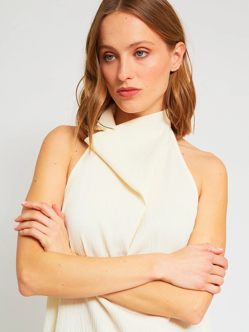 BLUSA MUJER MARQUIS - BELÉN SOTO SATÍN ASIMÉTRICA - 4