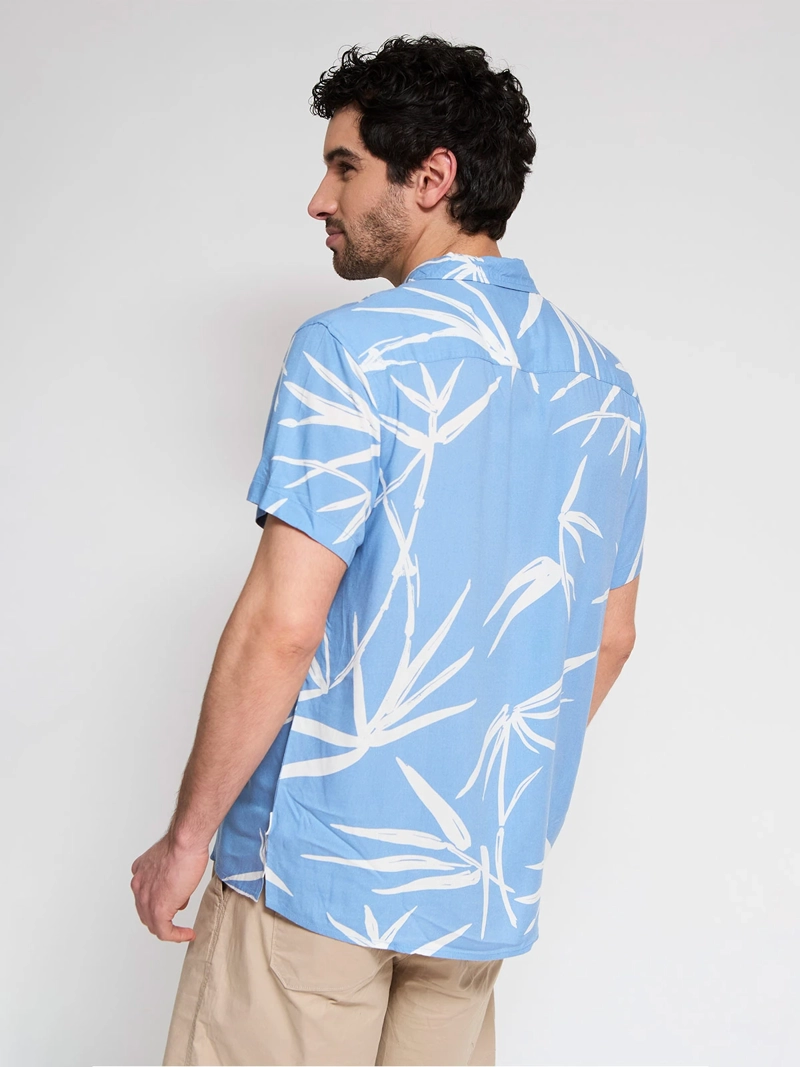 CAMISA HOMBRE ROBERT LEWIS MANGA CORTA ESTAMPADA - 2