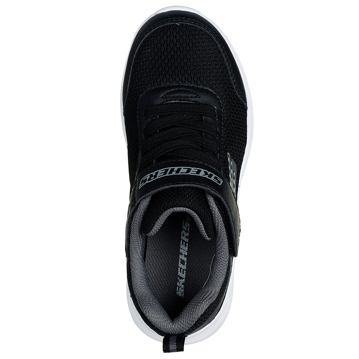 ZAPATILLAS NIÑO SKECHERS CASUALES NEGRO DYNAMATIC - 5