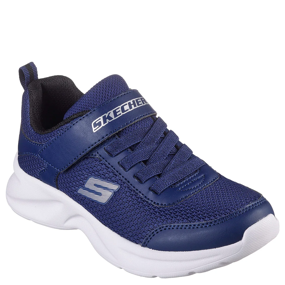 ZAPATILLAS NIÑO SKECHERS CASUALES AZUL MARINO DYNAMATIC - 2