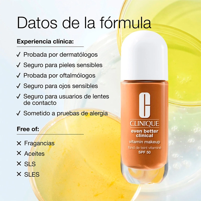 BASE MAQUILLAJE CLINIQUE EVEN BETTER SPF50 LIGHT COOL 30ML - 2