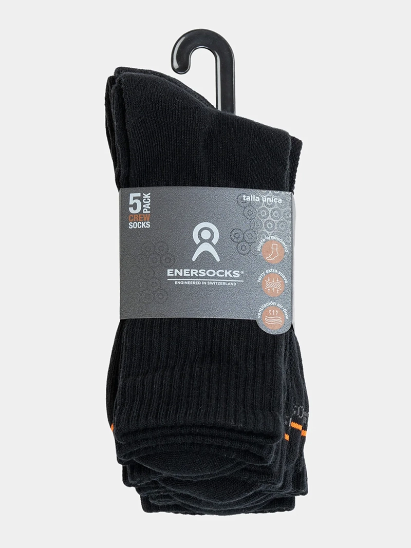 PACK X10 CALCETINES HOMBRE ENERSOCKS ALGODÓN  - 5