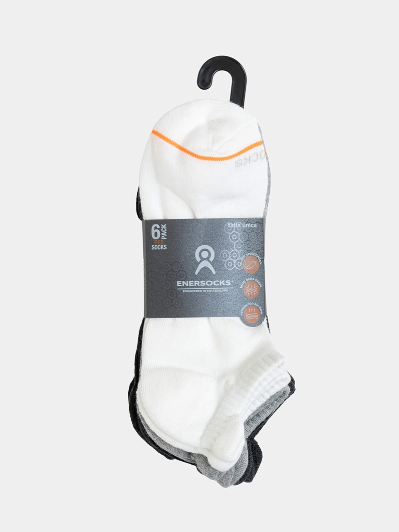 PACK X12 CALCETINES HOMBRE ENERSOCKS ALGODÓN  - 5