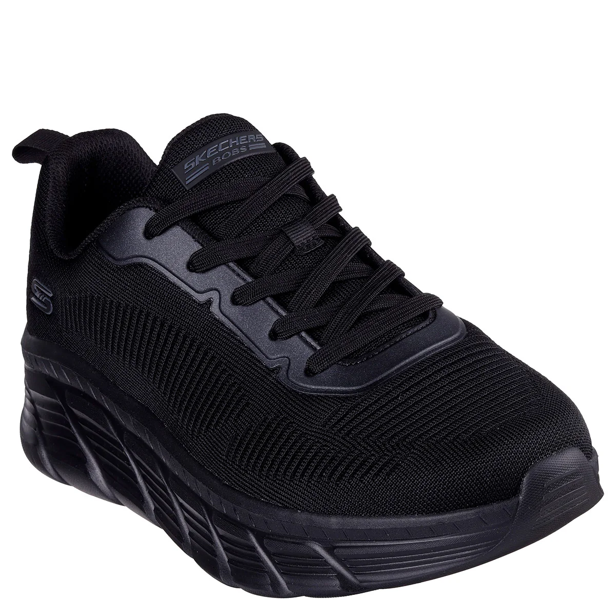 ZAPATILLAS HOMBRE SKECHERS CASUALES NEGRO BOBS B FLEX HI - 2