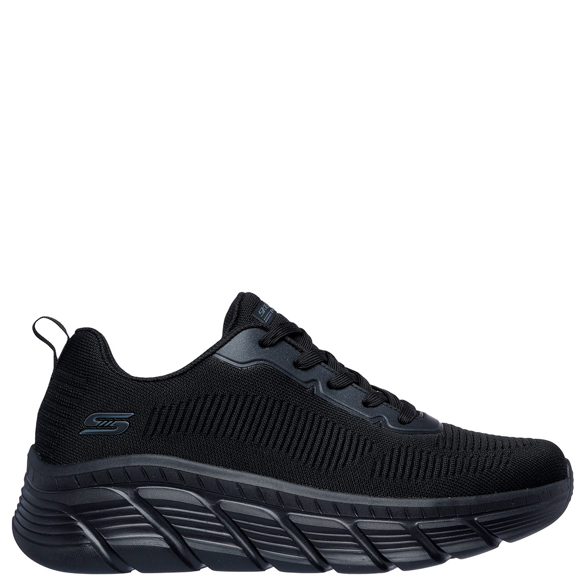 ZAPATILLAS HOMBRE SKECHERS CASUALES NEGRO BOBS B FLEX HI - 1