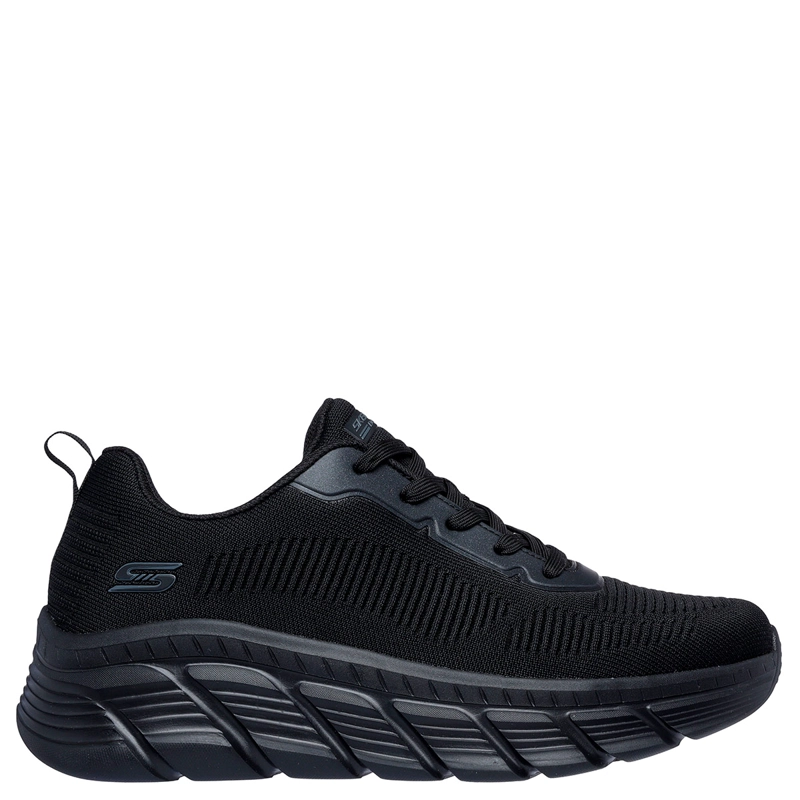 ZAPATILLAS HOMBRE SKECHERS CASUALES NEGRO BOBS B FLEX HI
