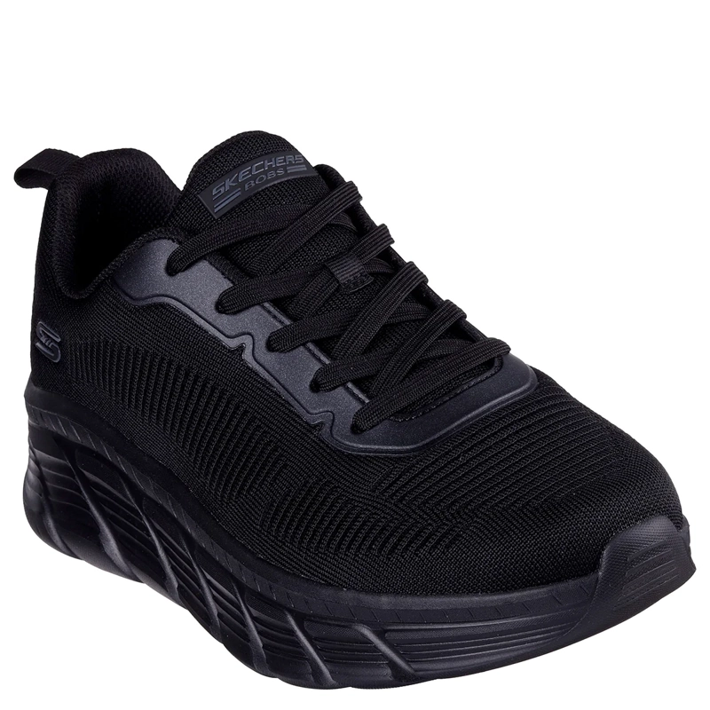 ZAPATILLAS HOMBRE SKECHERS CASUALES NEGRO BOBS B FLEX HI - 2