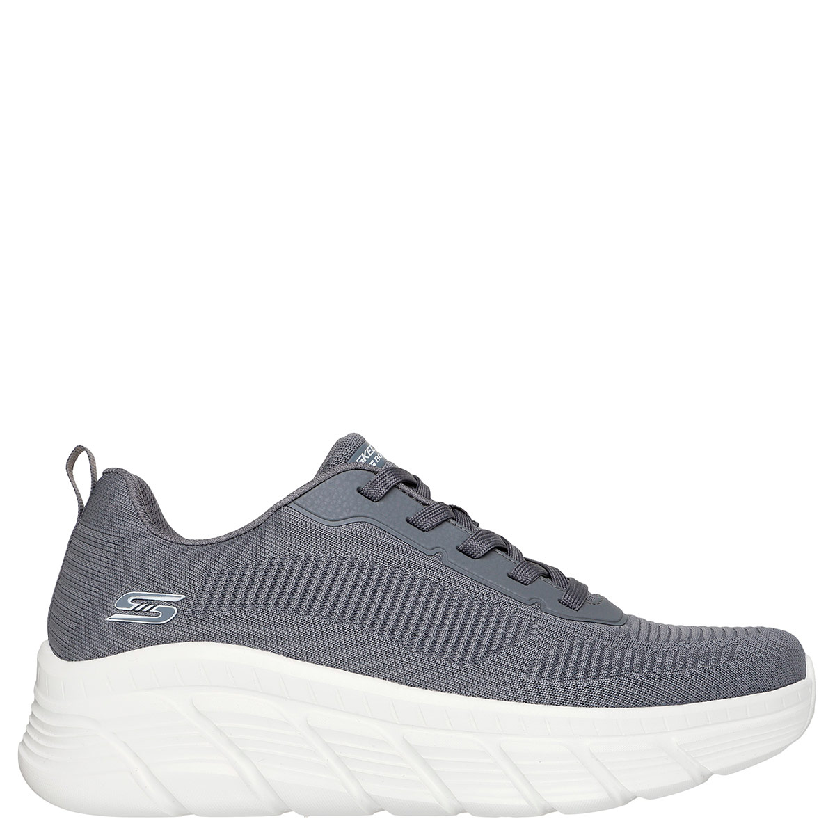 ZAPATILLAS HOMBRE SKECHERS CASUALES GRIS BOBS B FLEX HI - 1