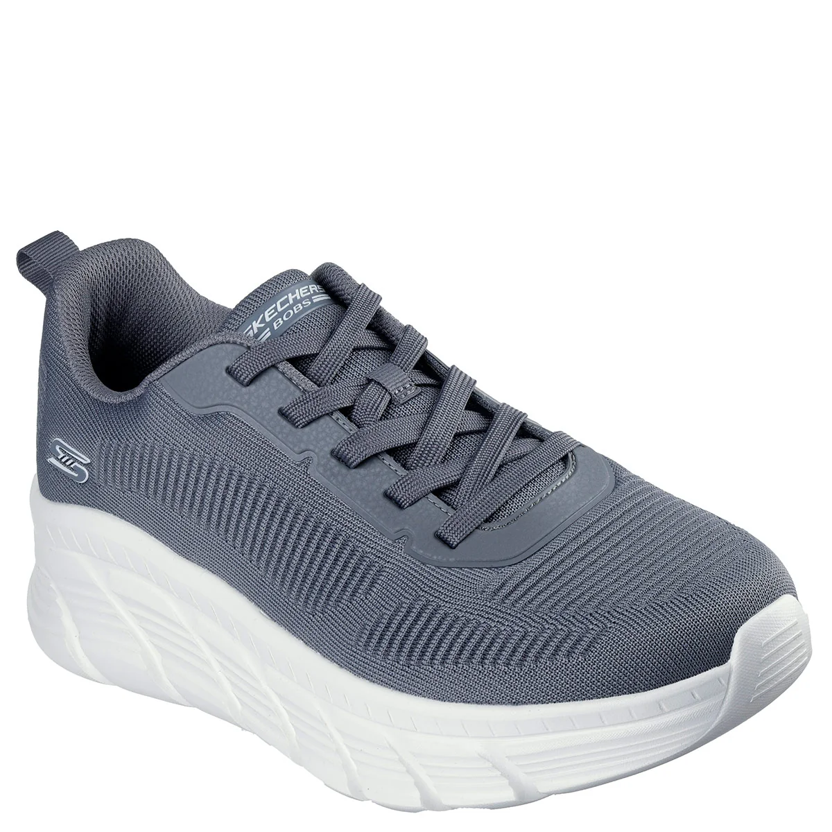 ZAPATILLAS HOMBRE SKECHERS CASUALES GRIS BOBS B FLEX HI - 2