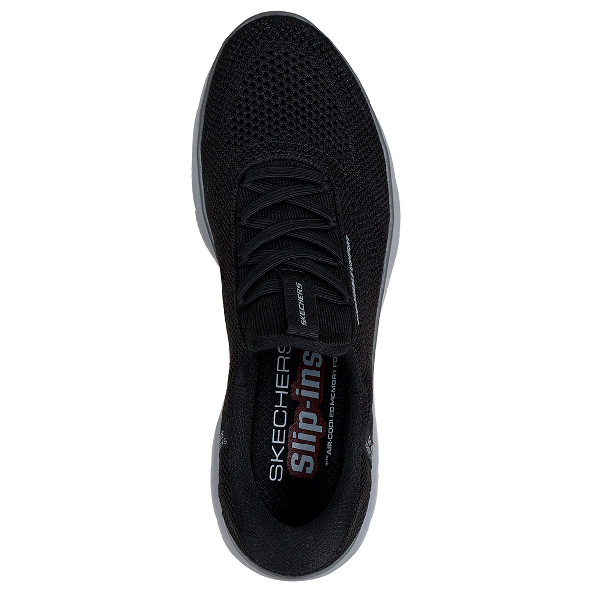 ZAPATILLAS HOMBRE SKECHERS CASUALES NEGRO CORLISS - 4