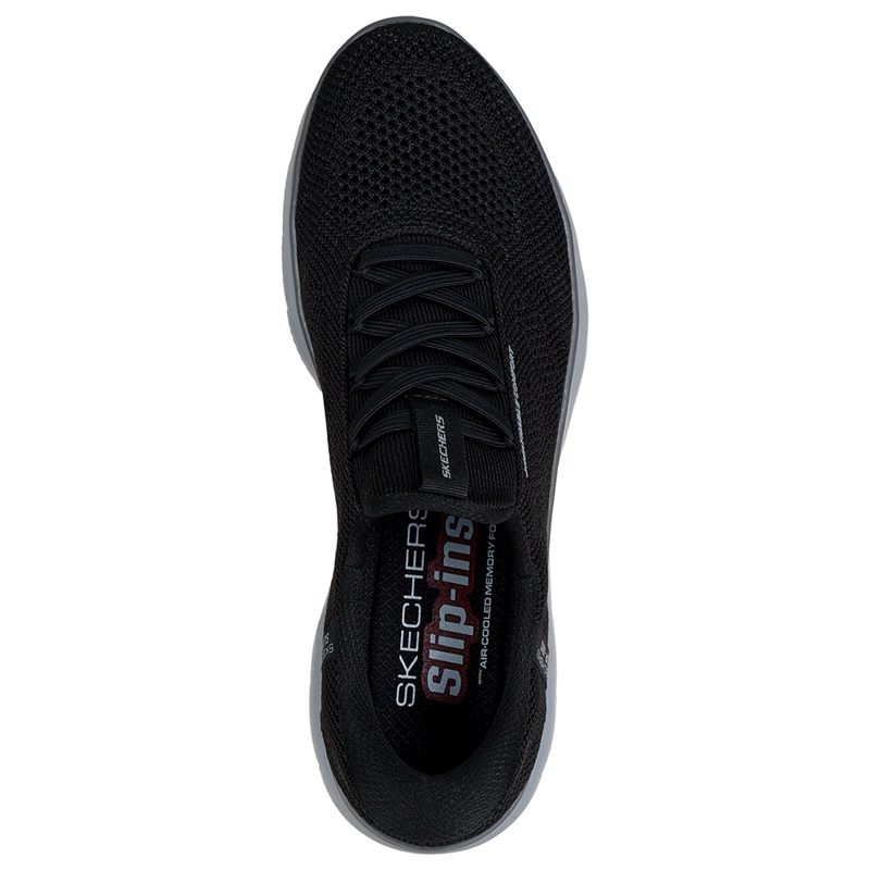ZAPATILLAS HOMBRE SKECHERS CASUALES NEGRO CORLISS - 4