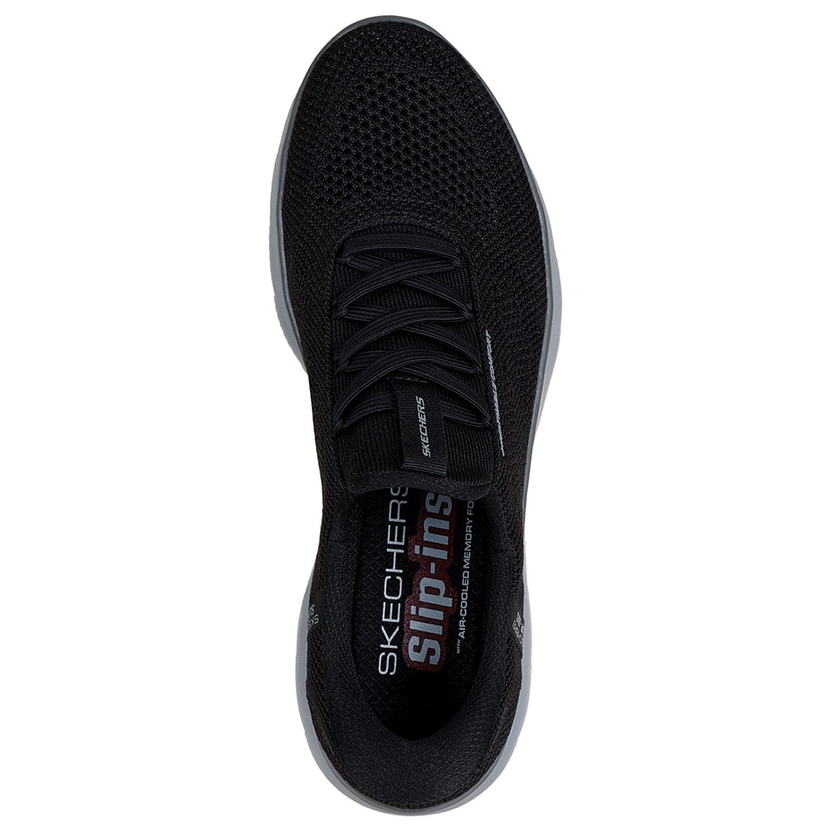 ZAPATILLAS HOMBRE SKECHERS CASUALES NEGRO CORLISS - 4