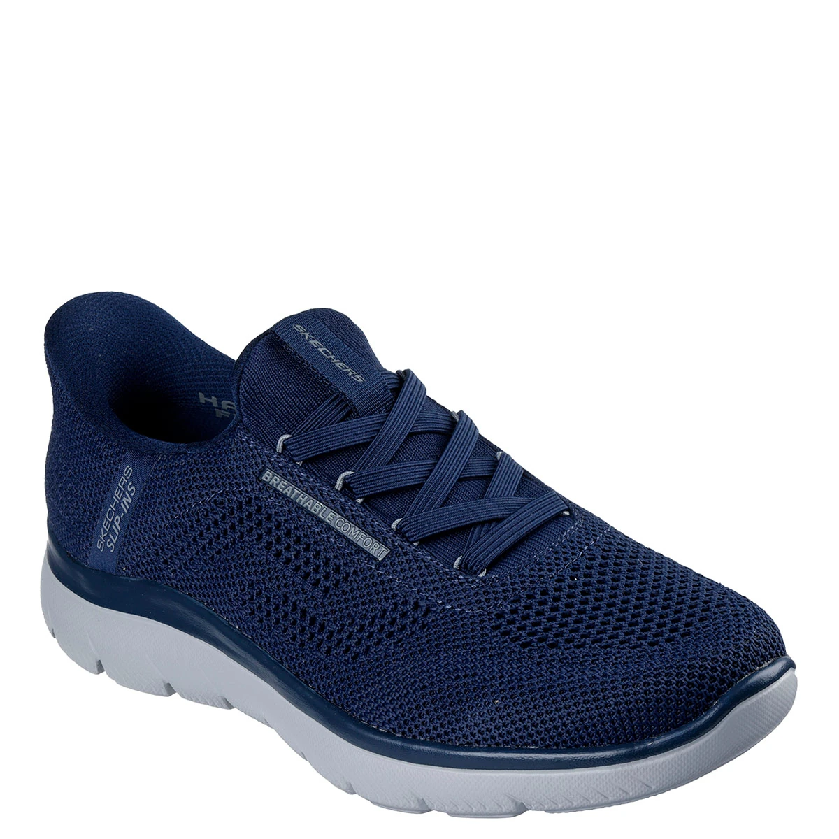 ZAPATILLAS HOMBRE SKECHERS CASUALES AZUL MARINO SLIP-INS SUMMITS - 2