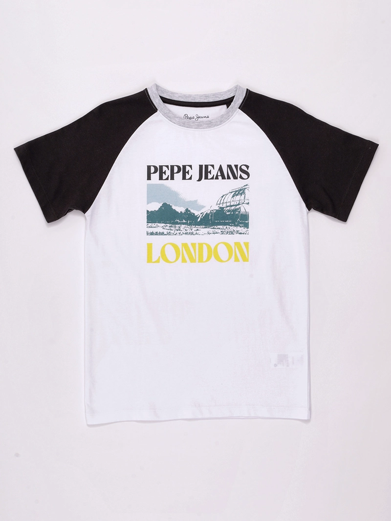 POLERA NIÑO PEPE JEANS MANGA CORTA ALGODÓN RICKY - 1