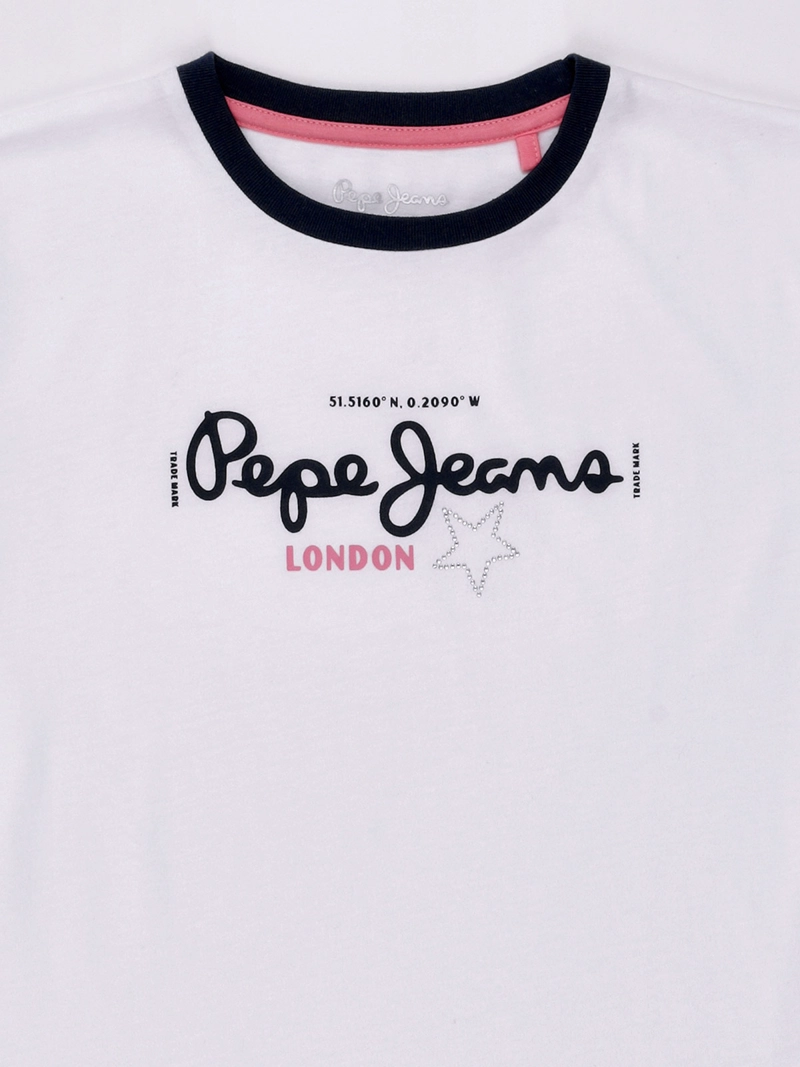 POLERA NIÑA PEPE JEANS MANGA CORTA NENET - 3