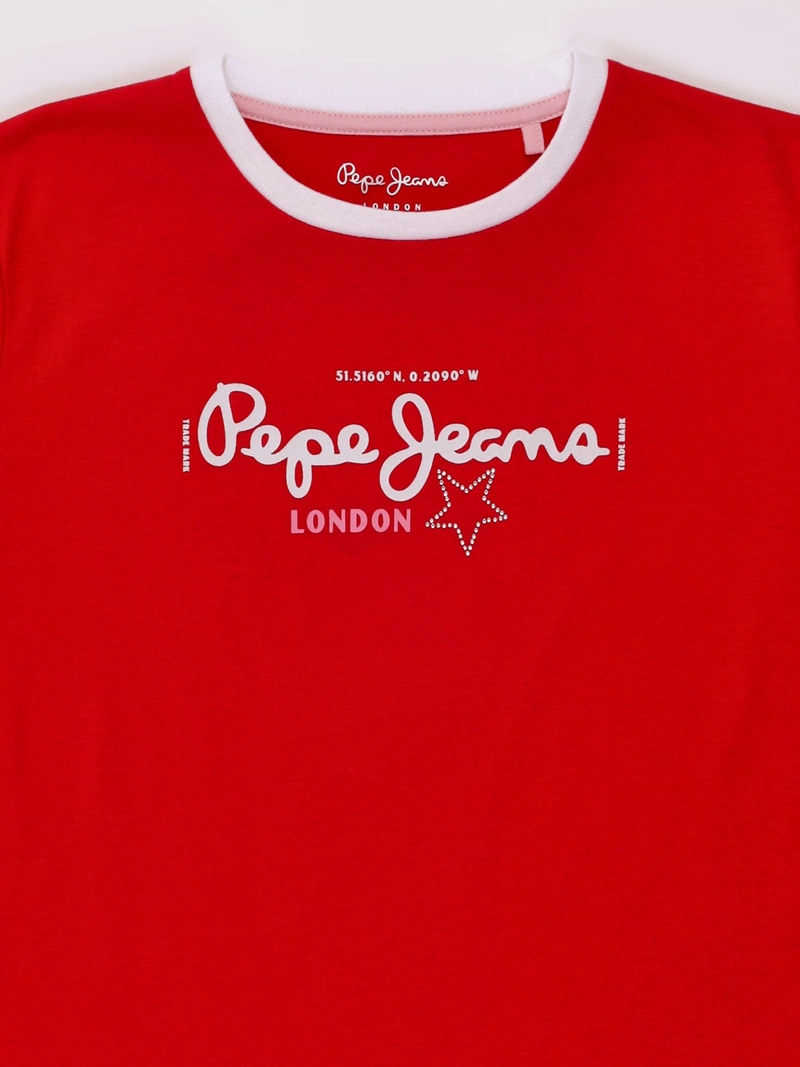 POLERA NIÑA PEPE JEANS MANGA CORTA NENET - 3