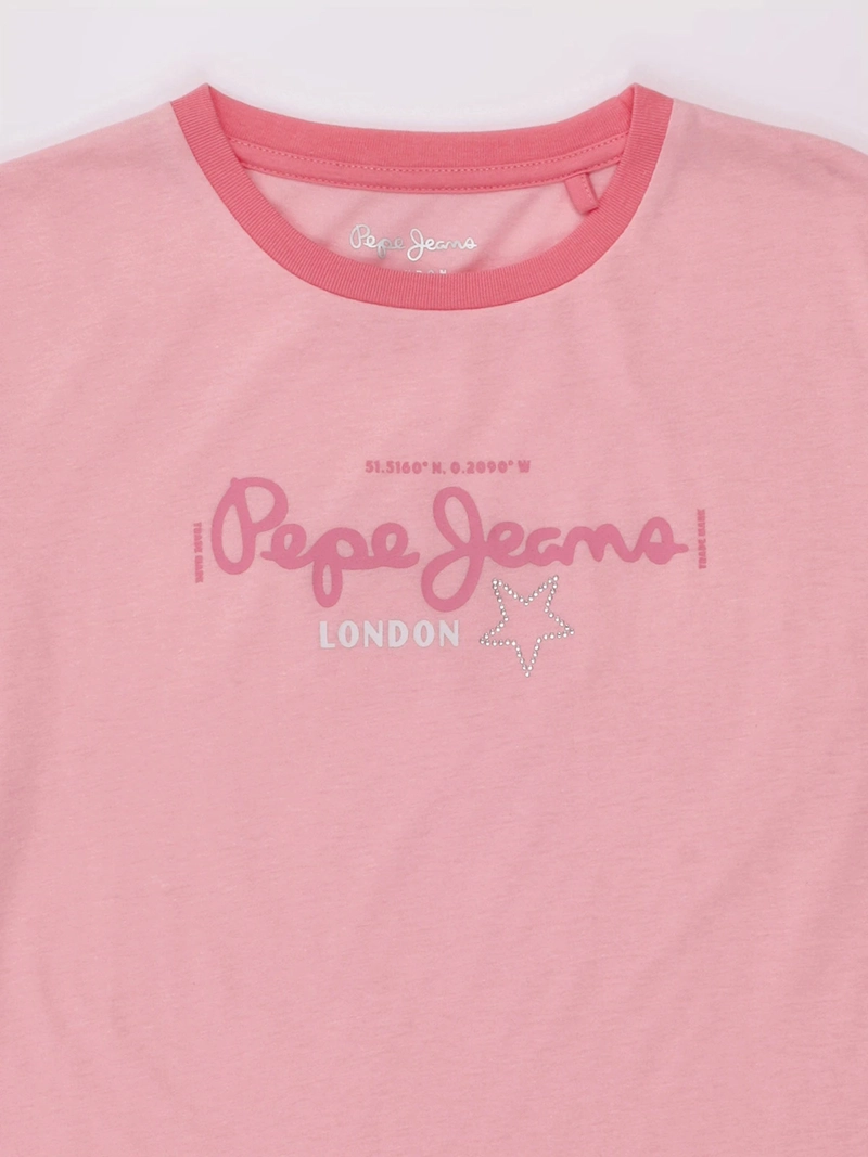 POLERA NIÑA PEPE JEANS MANGA CORTA NENET - 3