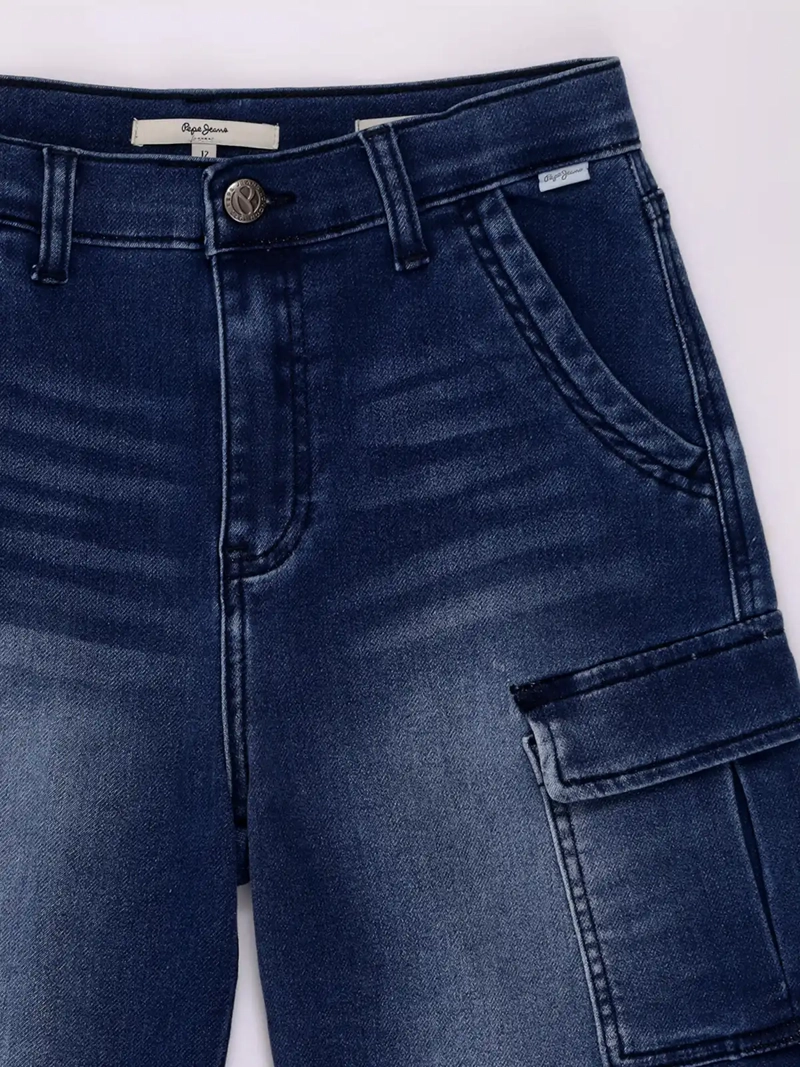 SHORT NIÑO PEPE JEANS LOOSE FIT ALGODÓN  - 3
