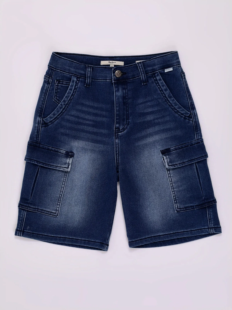 SHORT NIÑO PEPE JEANS LOOSE FIT ALGODÓN