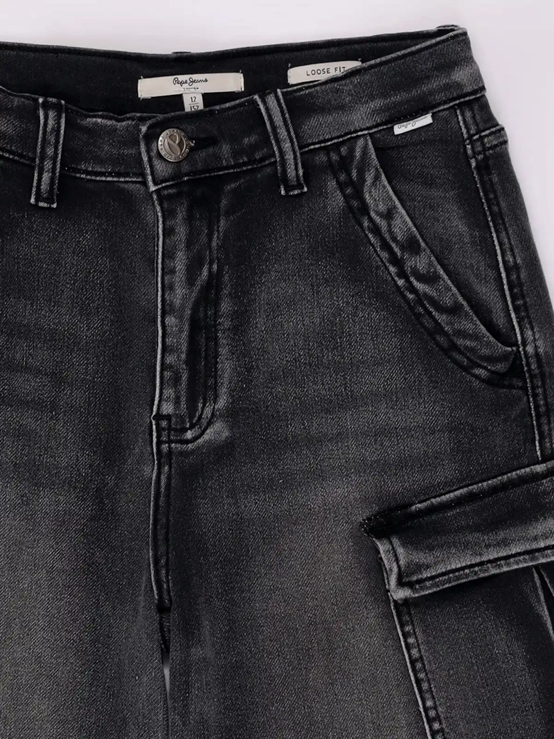 SHORT NIÑO PEPE JEANS LOOSE FIT ALGODÓN  - 3