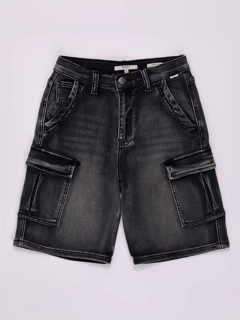 SHORT NIÑO PEPE JEANS LOOSE FIT ALGODÓN