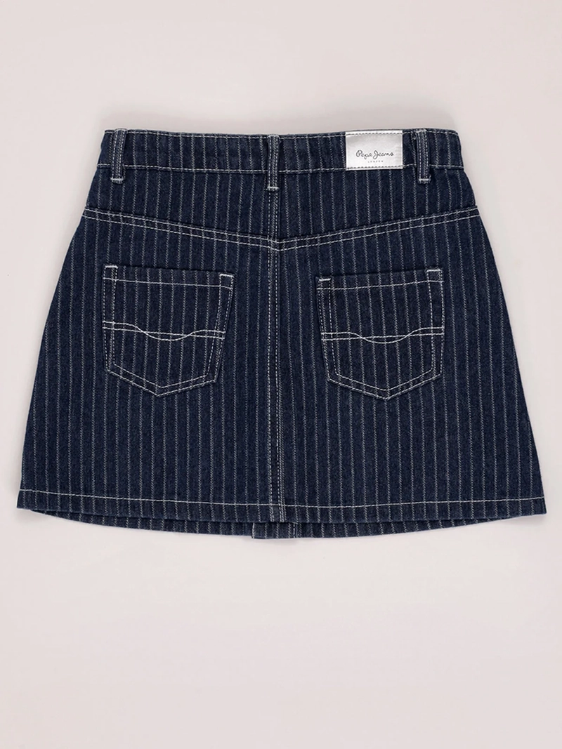 FALDA NIÑA PEPE JEANS ALGODÓN RAYAS - 2