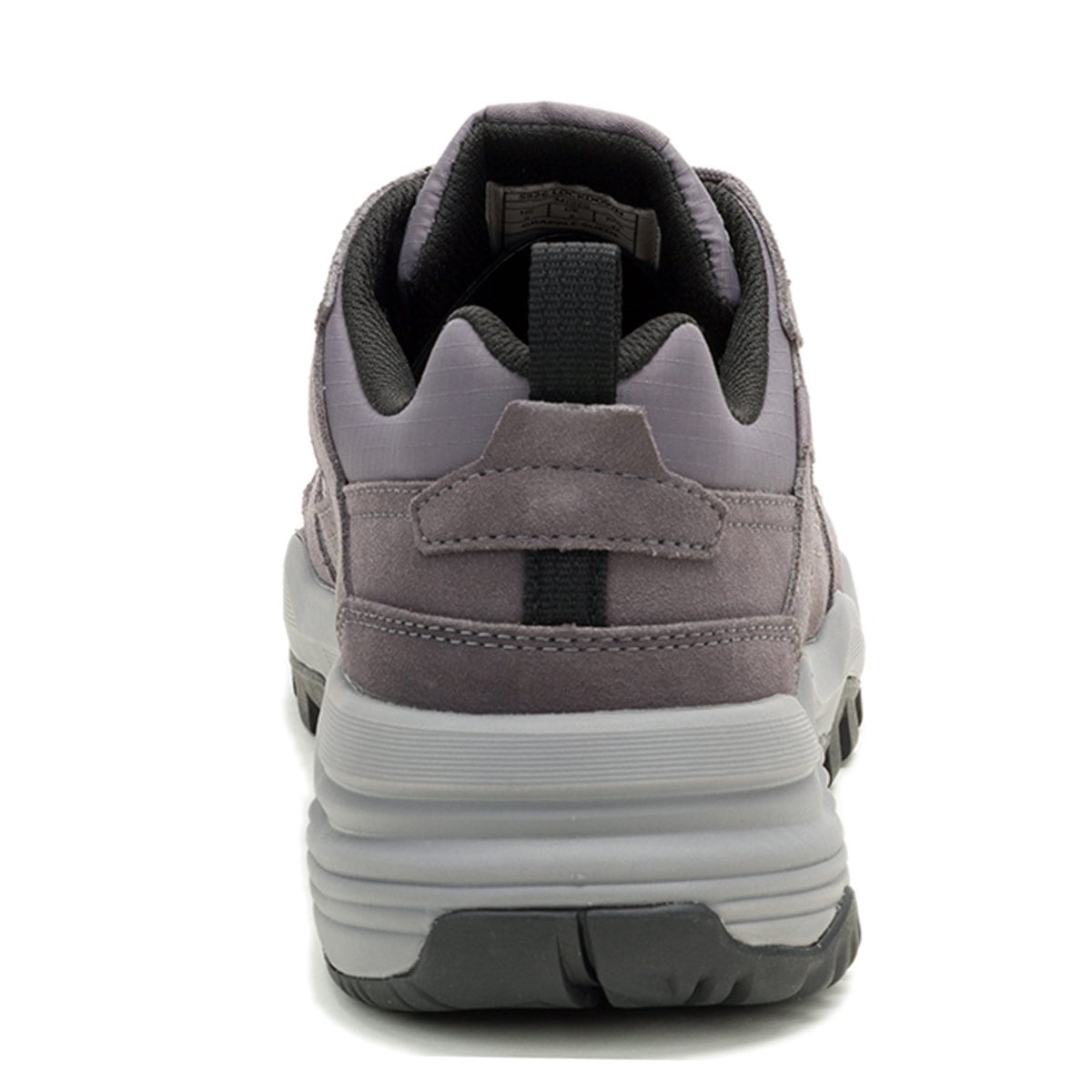 ZAPATILLAS HOMBRE CAT URBANAS GRIS GRAPPLE SUEDE CUERO - 4