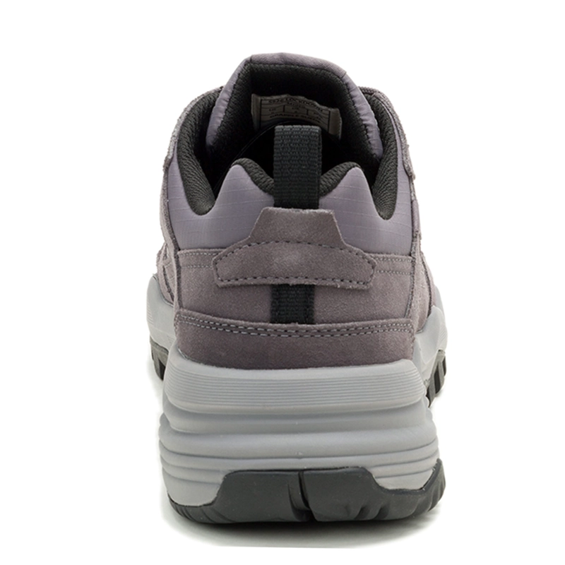 ZAPATILLAS HOMBRE CAT URBANAS GRIS GRAPPLE SUEDE CUERO - 4