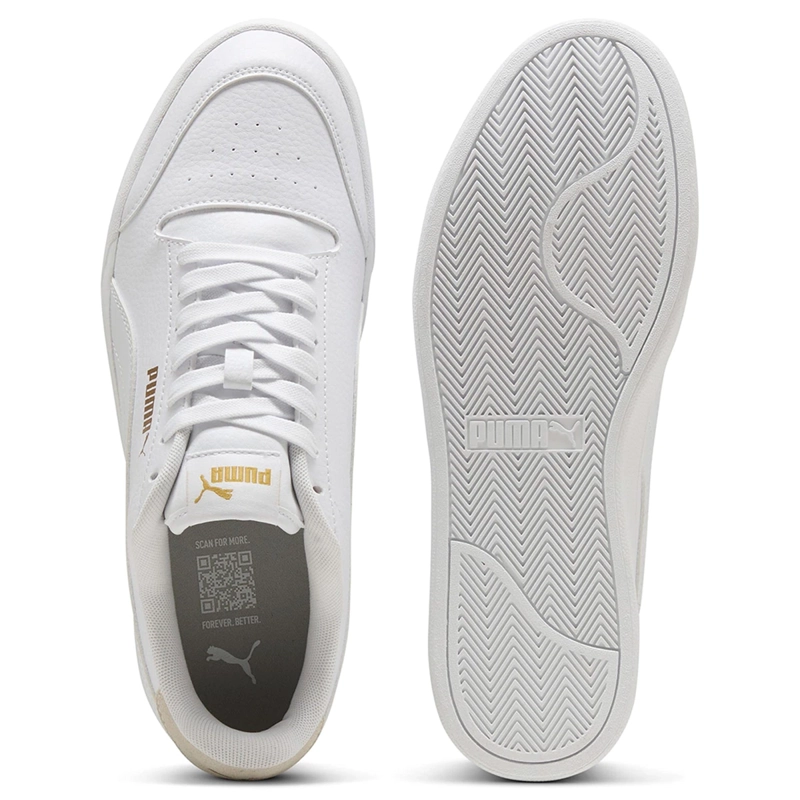 ZAPATILLAS HOMBRE PUMA CASUALES BLANCO PUMA SHUFFLE - 4