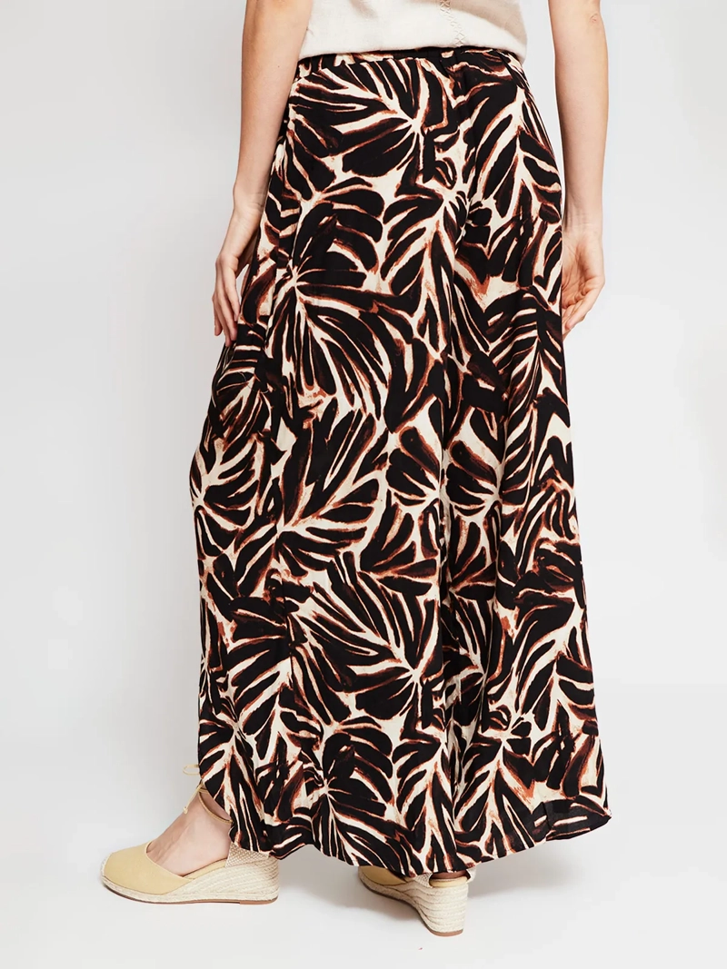 PANTALÓN MUJER TATIENNE PALAZZO LISO - 3