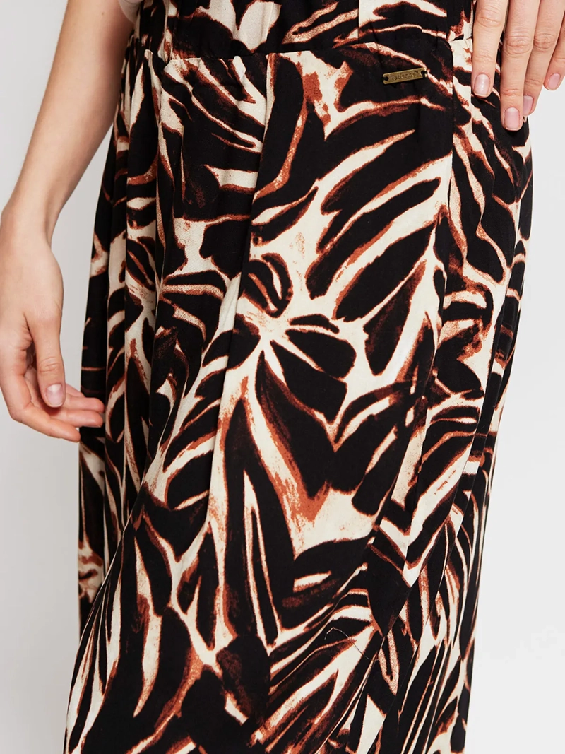PANTALÓN MUJER TATIENNE PALAZZO LISO - 4