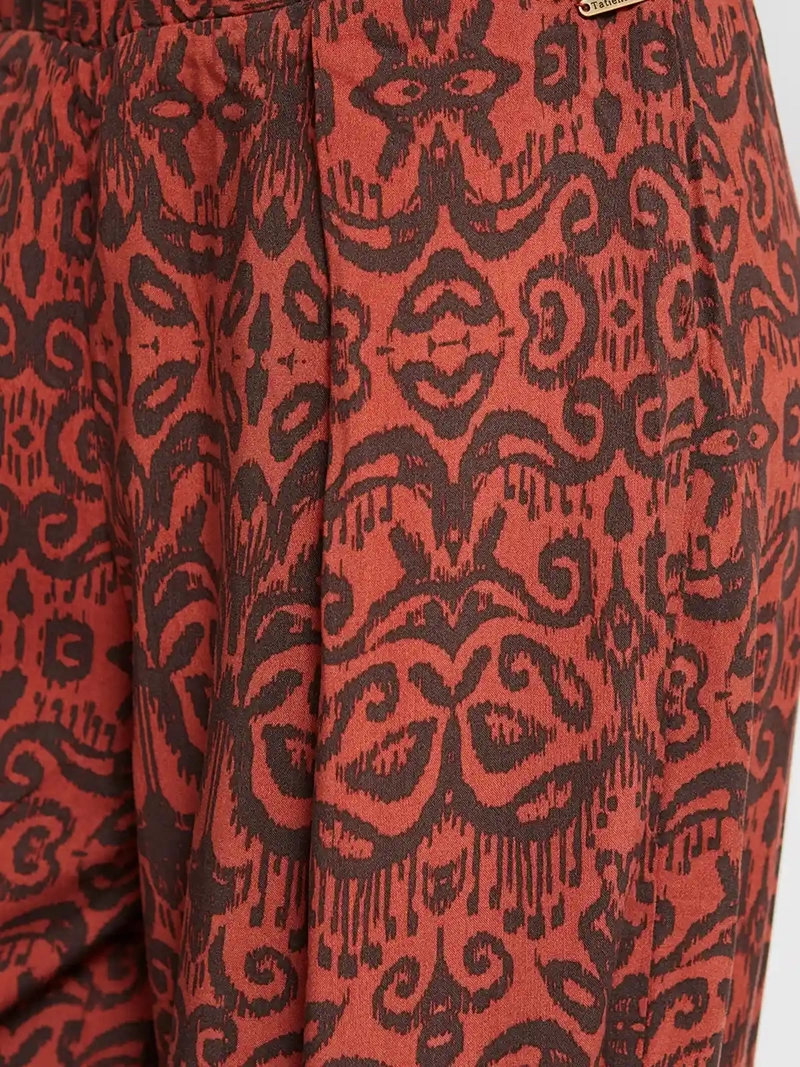 PANTALÓN MUJER TATIENNE PALAZZO LISO - 4