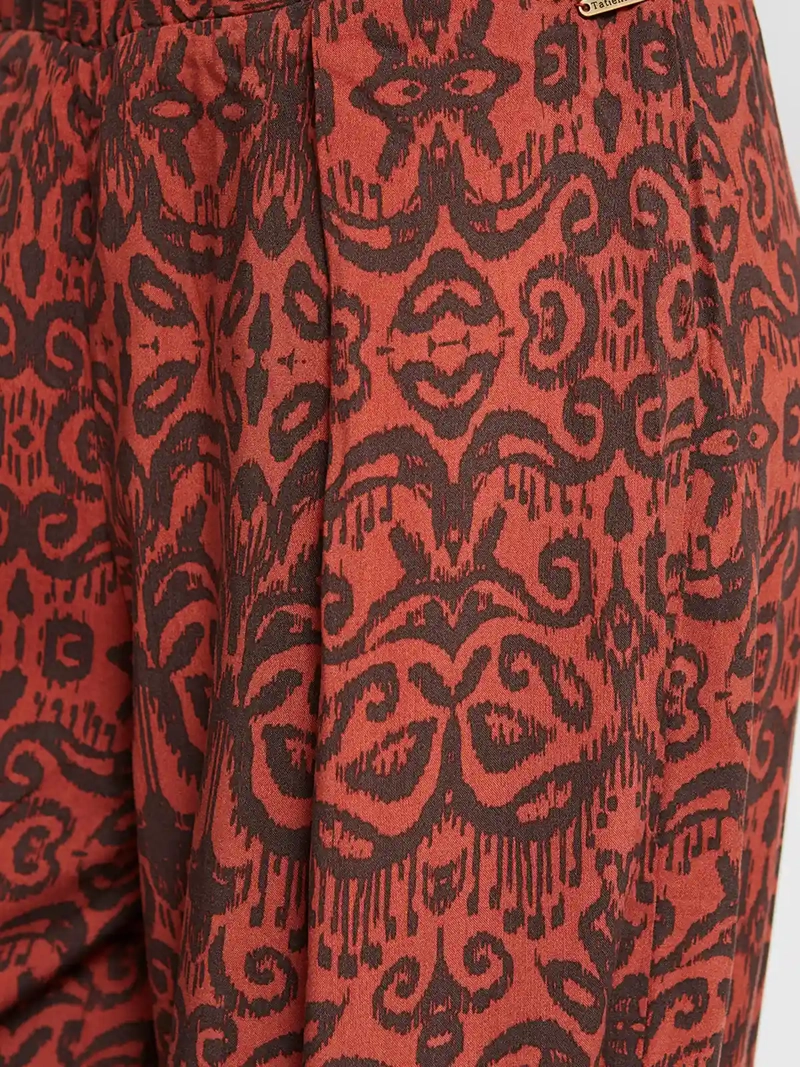 PANTALÓN MUJER TATIENNE PALAZZO LISO - 4