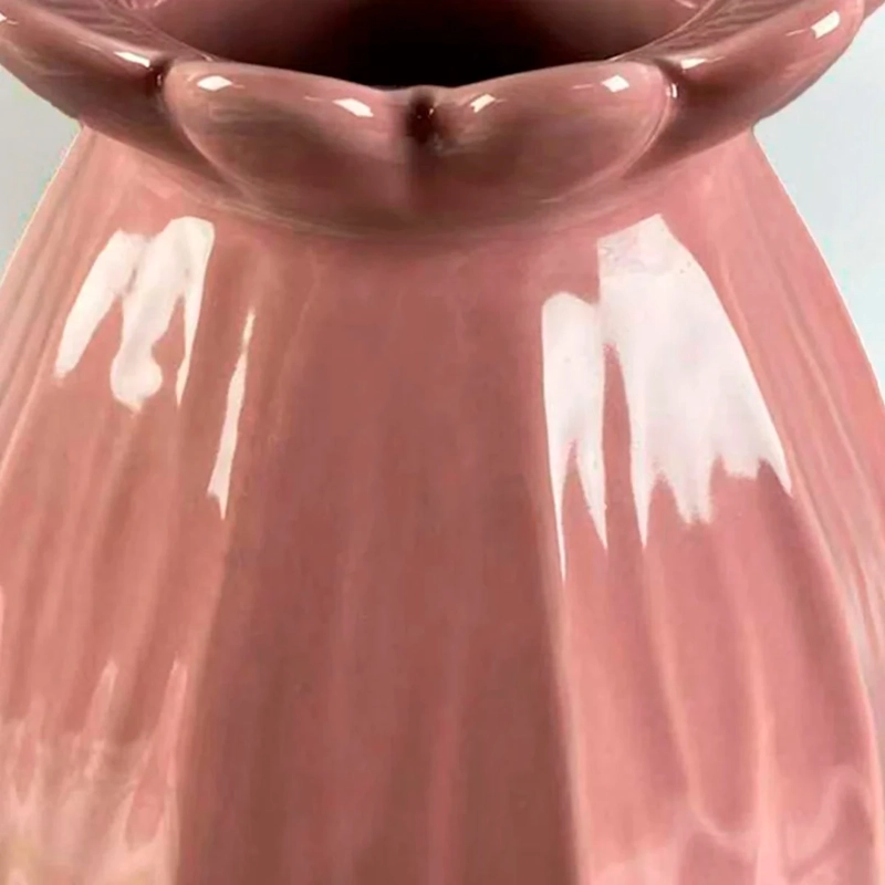 FLORERO RIPLEY HOME BORDE FLOR ROSA - 2