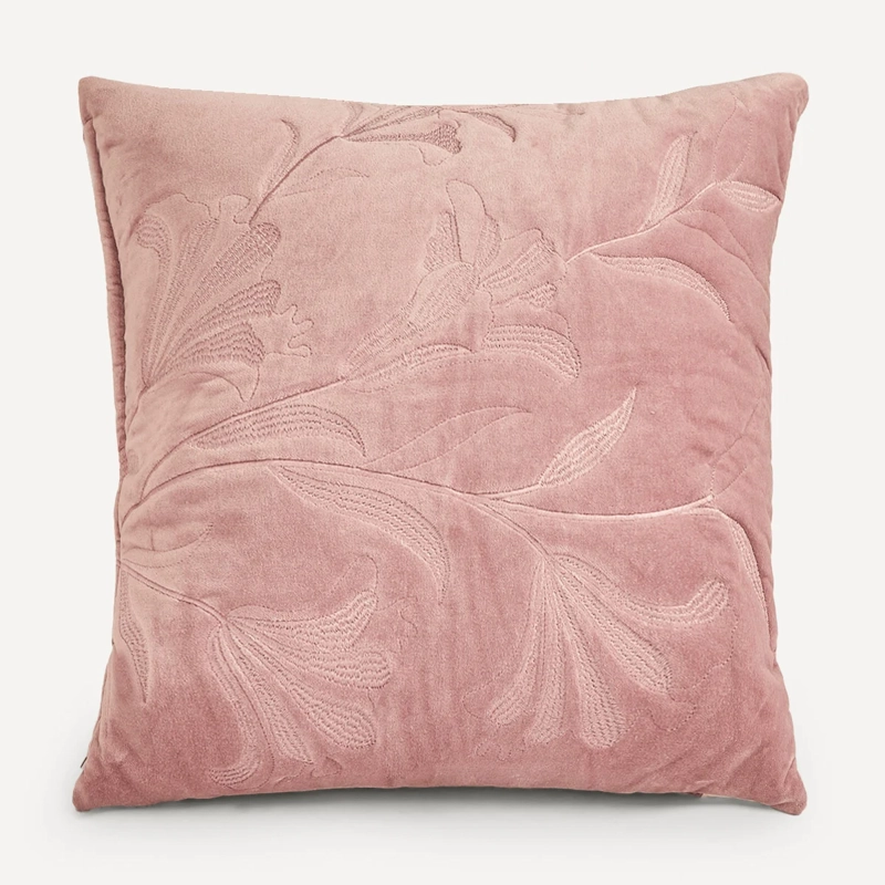 COJÍN THE CLASSIC COLLECTION ROMANTIC VELVET 45X45 CM ROSADO - 1
