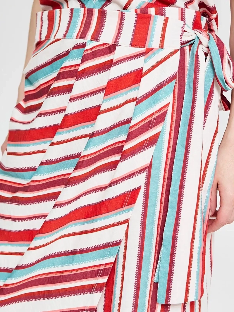 FALDA MUJER MARQUIS ALGODÓN ORGÁNICO PAREO ESTAMPADA - 4