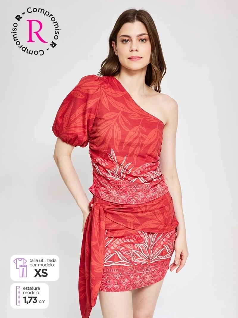 POLERA MUJER MARQUIS ALGODÓN UN HOMBRO