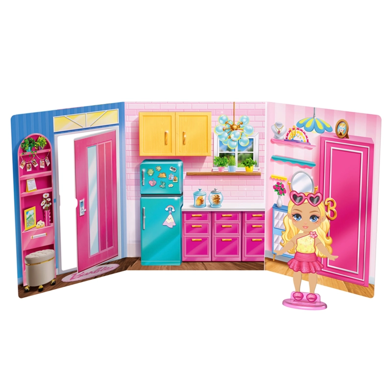 MUÑECA BARBIE STICKEE STYLE LIBRITO SORPRESA - 2