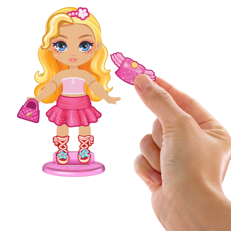 MUÑECA BARBIE STICKEE STYLE LIBRITO SORPRESA - 8