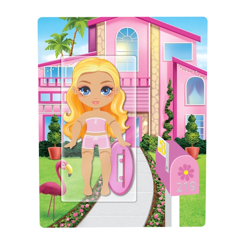 MUÑECA BARBIE STICKEE STYLE LIBRITO SORPRESA - 9