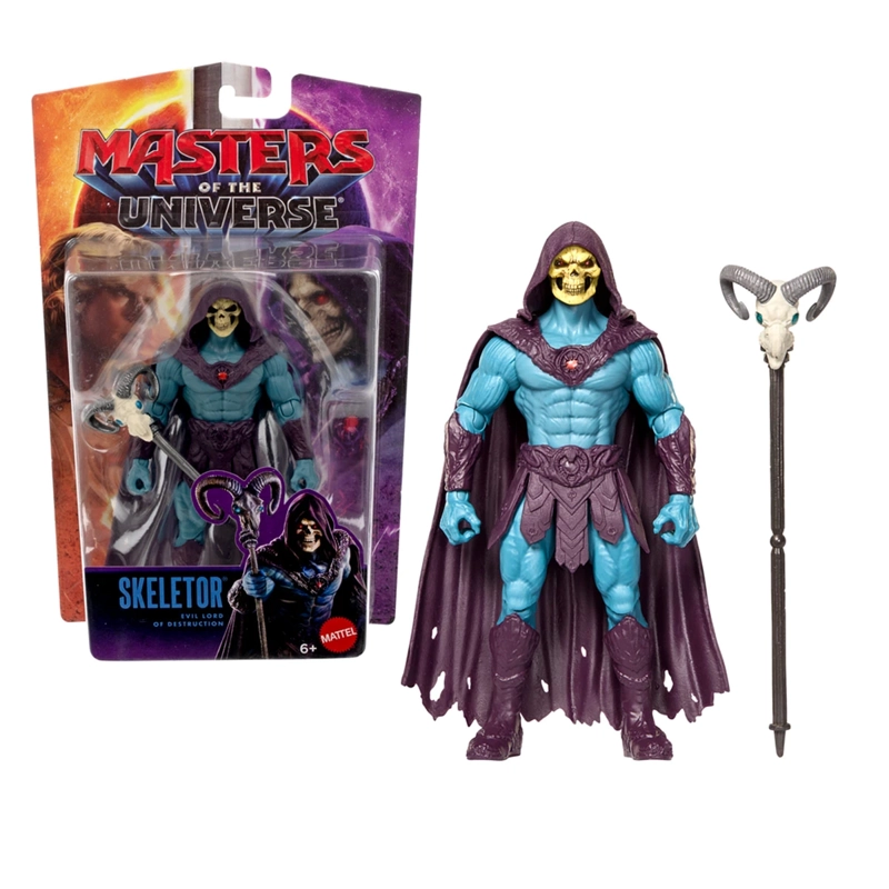 FIGURA DE ACCIÓN MASTERS OF THE UNIVERSE PELÍCULA SKELETOR - 6