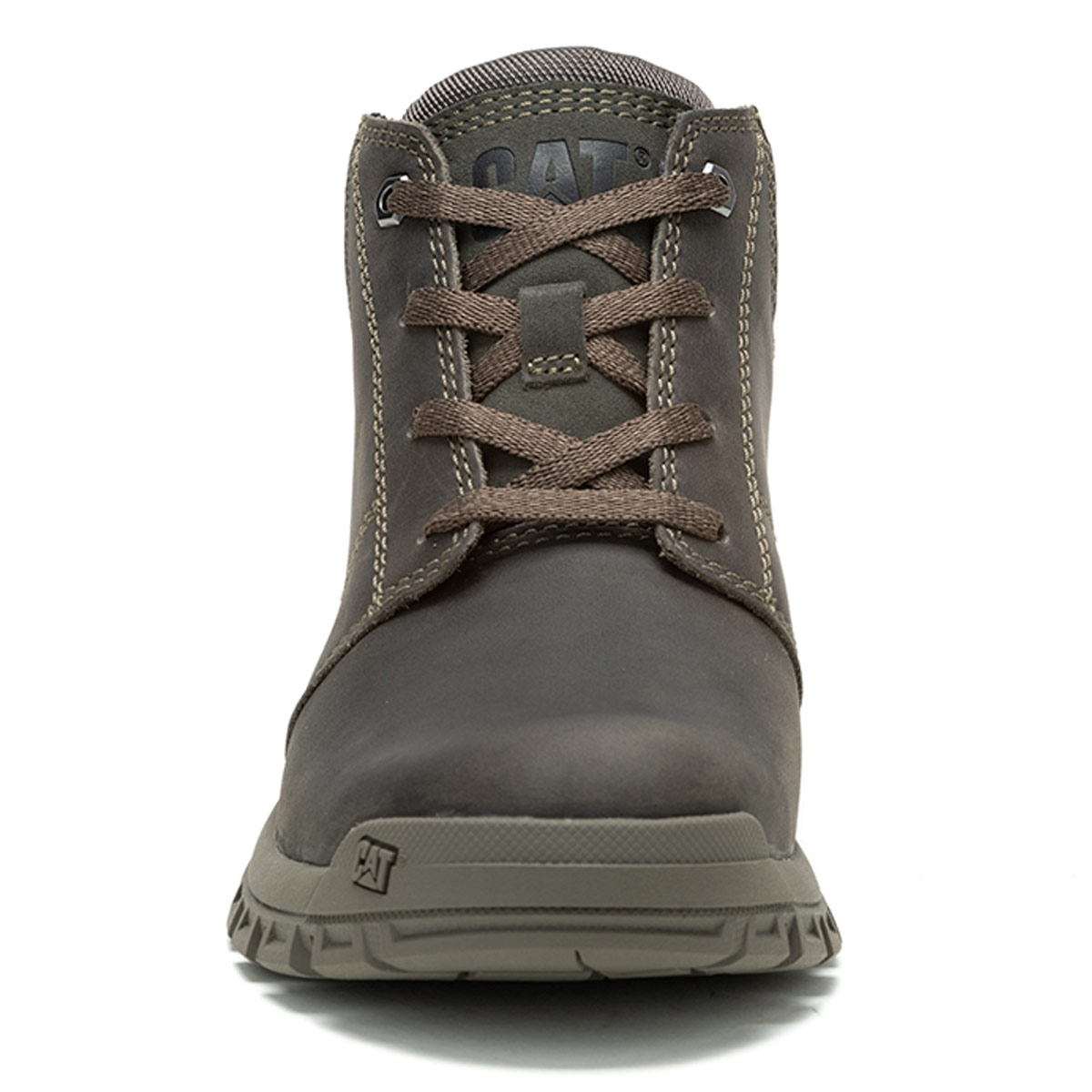 BOTINES HOMBRE CAT GRIS THRESHOLD CHUKKA CUERO - 2