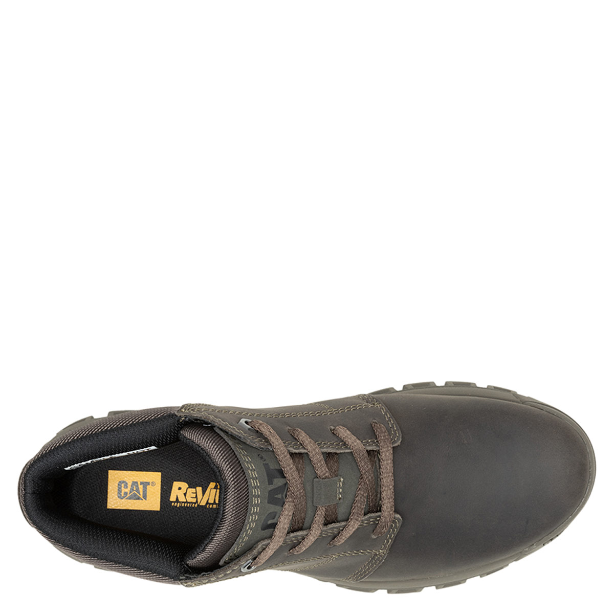 BOTINES HOMBRE CAT GRIS THRESHOLD CHUKKA CUERO - 5