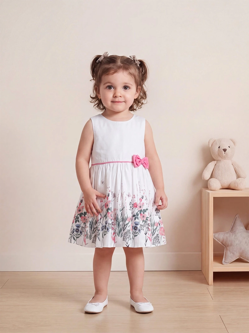 VESTIDO NIÑA BABY HARVEST ESTAMPADO LOCALIZADO