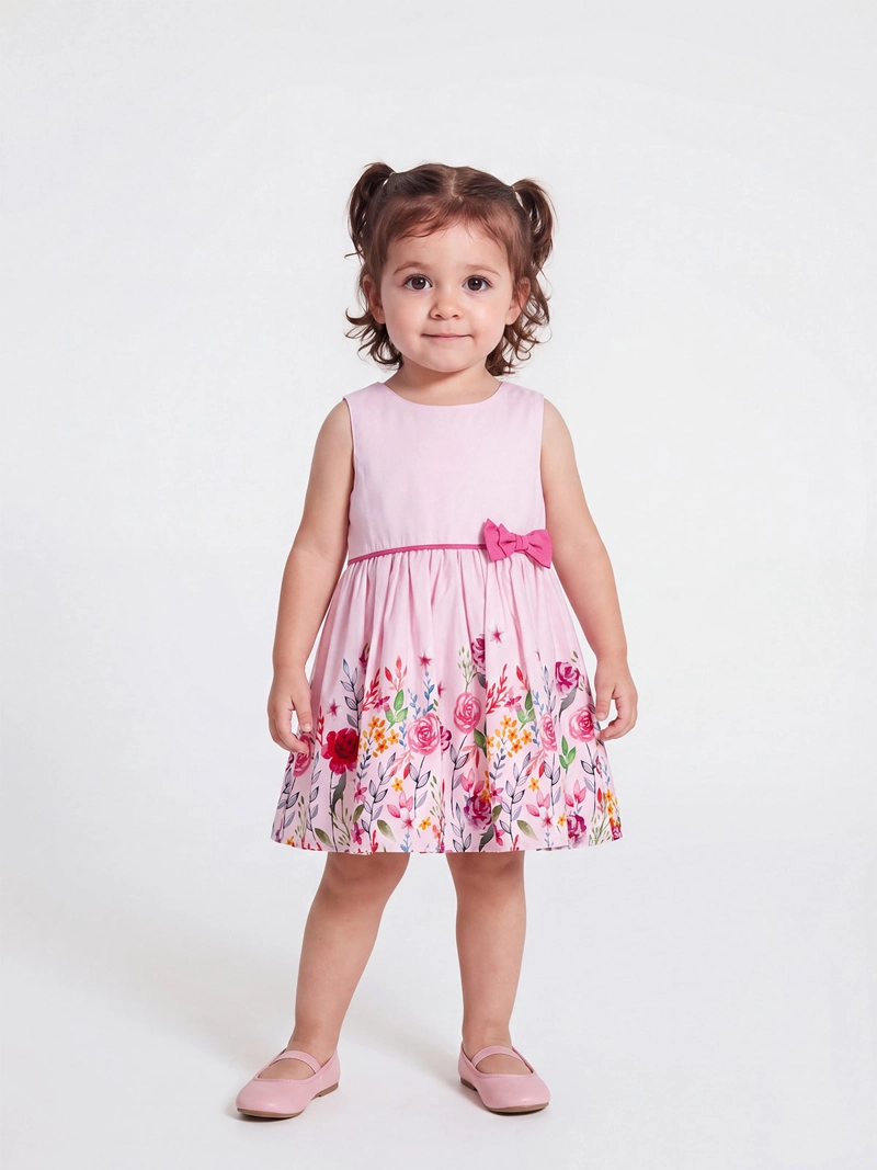 VESTIDO NIÑA BABY HARVEST ESTAMPADO LOCALIZADO
