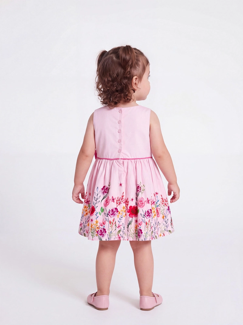 VESTIDO NIÑA BABY HARVEST ESTAMPADO LOCALIZADO - 2