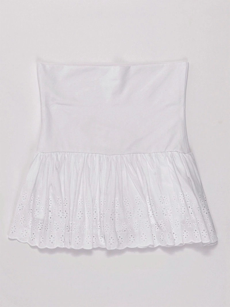 FALDA SHORT NIÑA INDEX TEEN ALGODÓN BRODERIE - 6