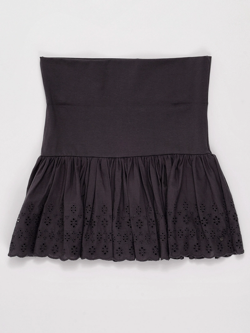 FALDA SHORT NIÑA INDEX TEEN ALGODÓN BRODERIE - 4