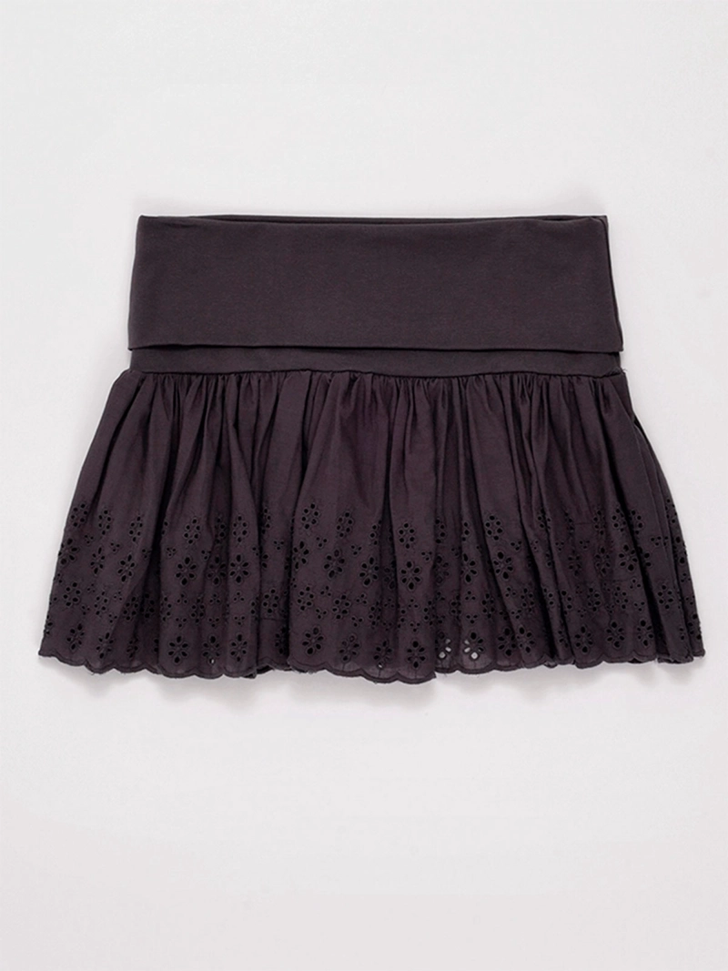 FALDA SHORT NIÑA INDEX TEEN ALGODÓN BRODERIE - 5