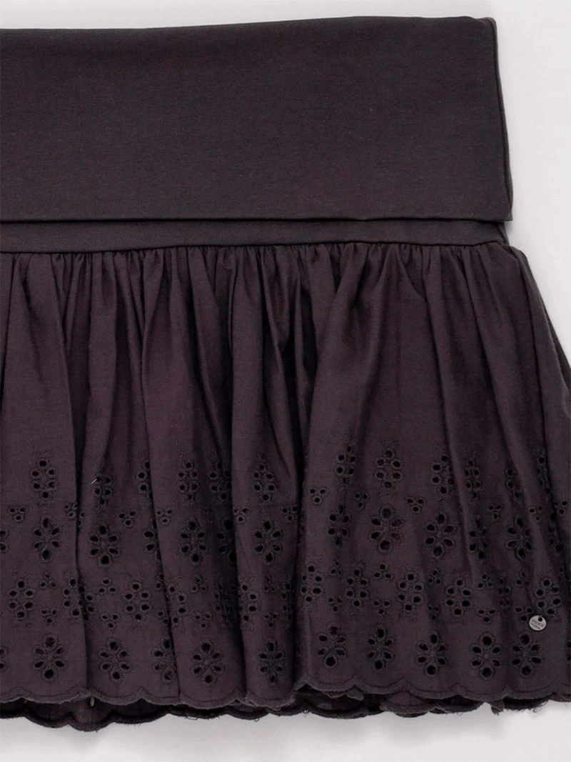 FALDA SHORT NIÑA INDEX TEEN ALGODÓN BRODERIE - 7